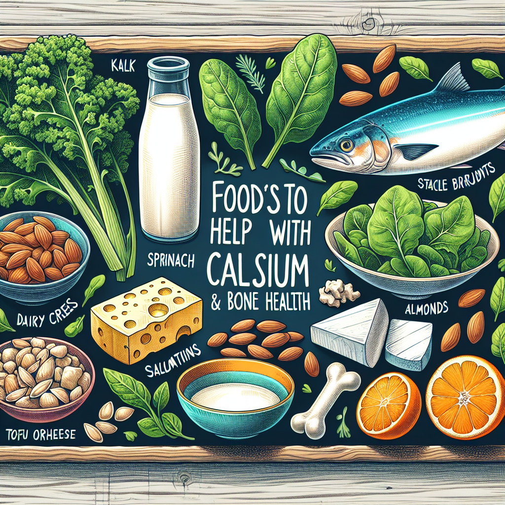 칼슘 흡수를 촉진하는 음식 8가지: 뼈 건강을 높이는 비결