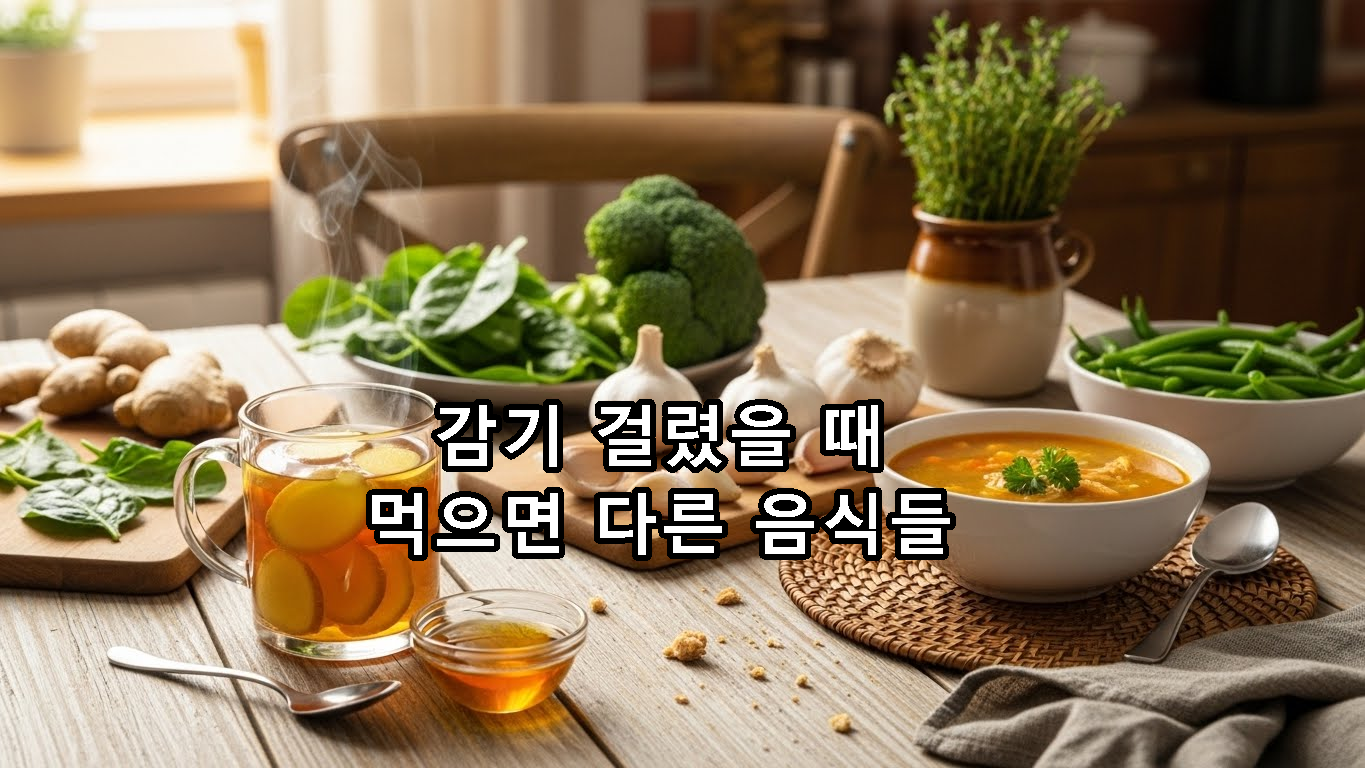감기에 좋은 음식들 썸네일