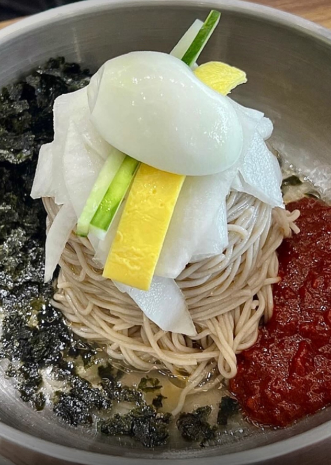 들기름막국수 음식