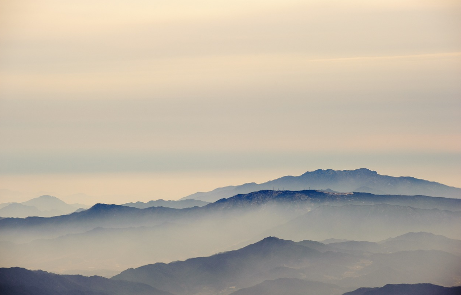 무주 덕유산 아침