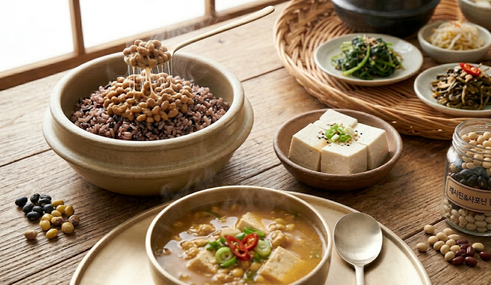 콩으로 만든 음식