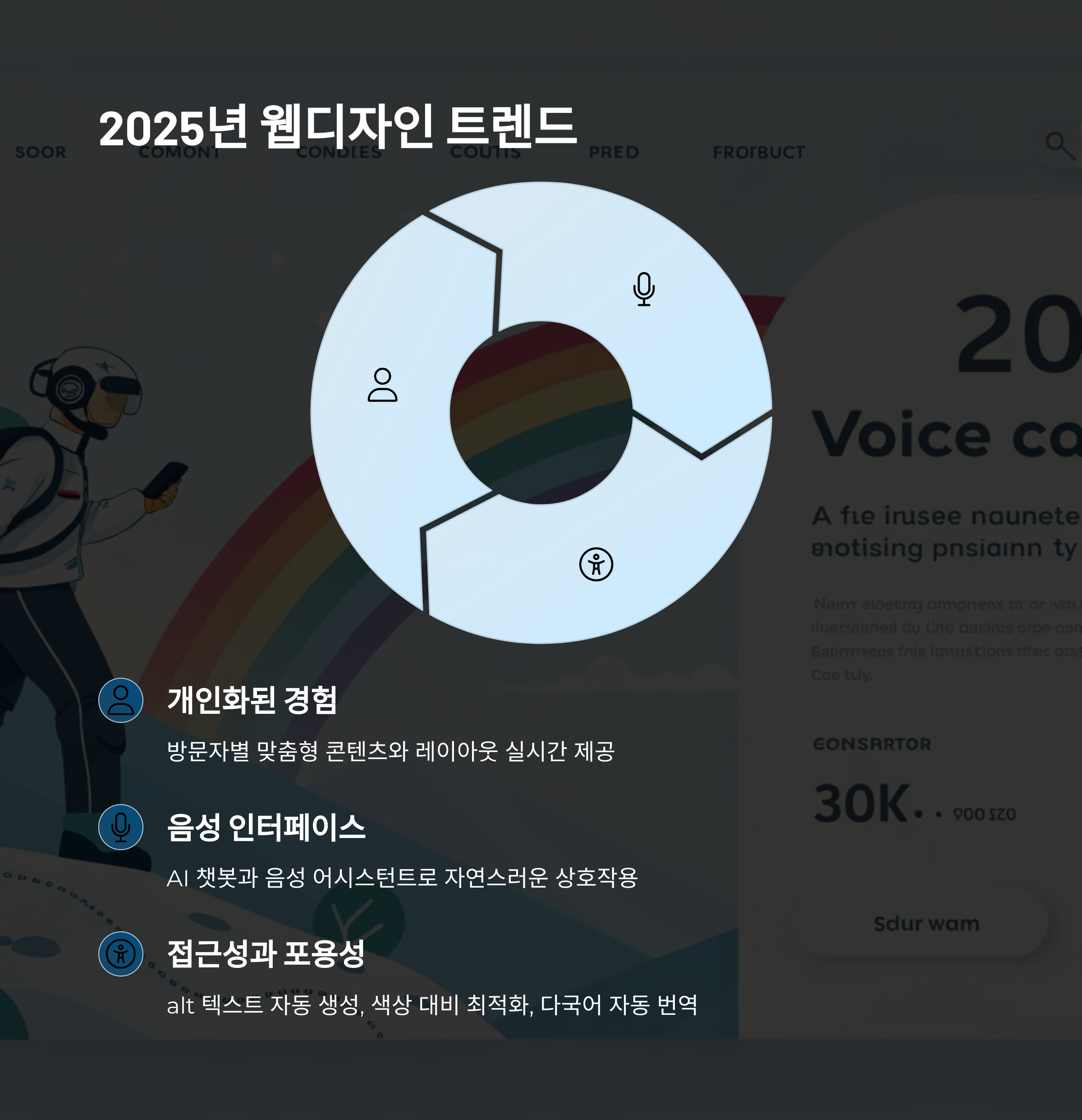 2025년 웹디자인 트렌드와 AI의 역할
