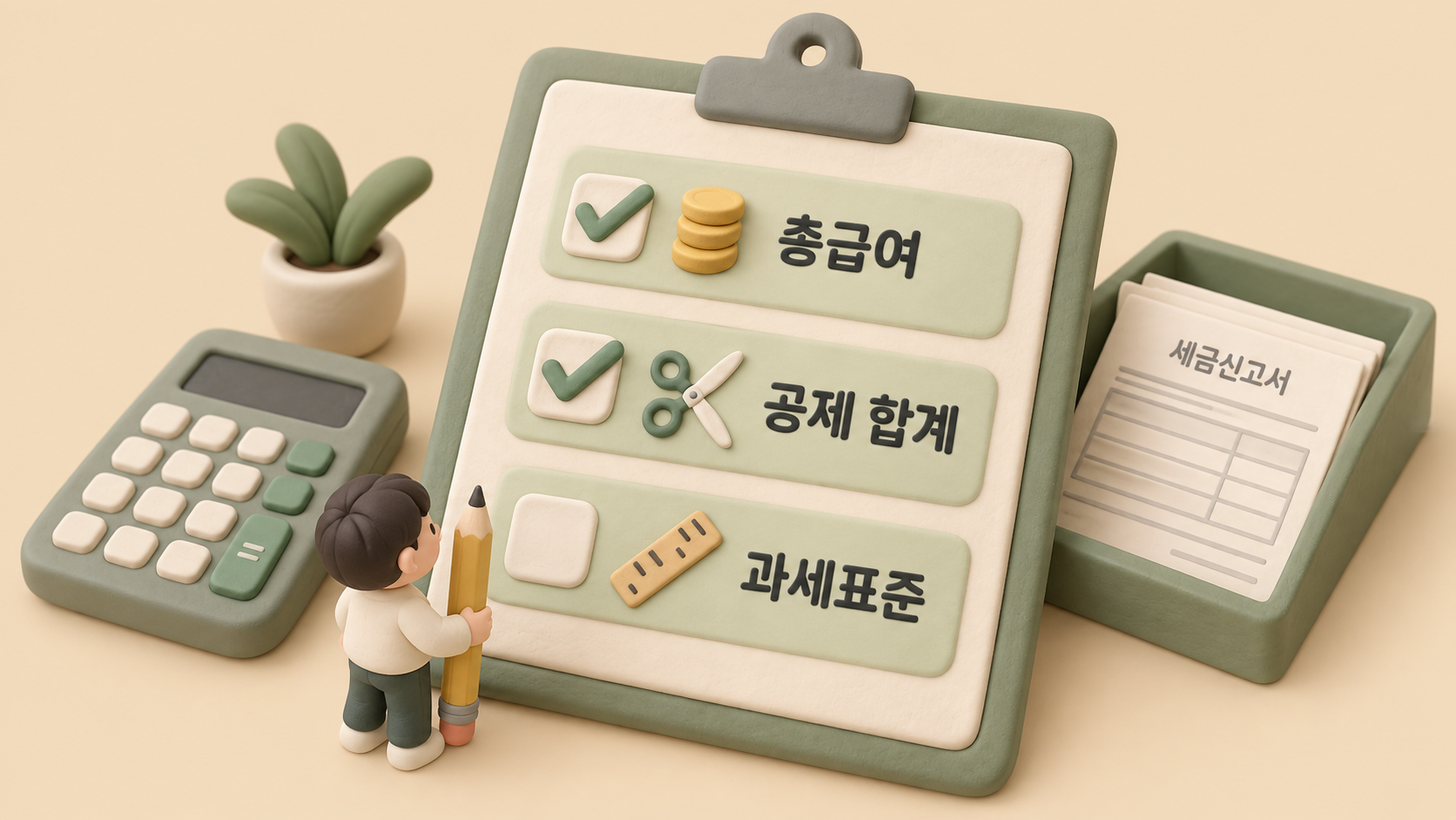 과세표준 확인 체크