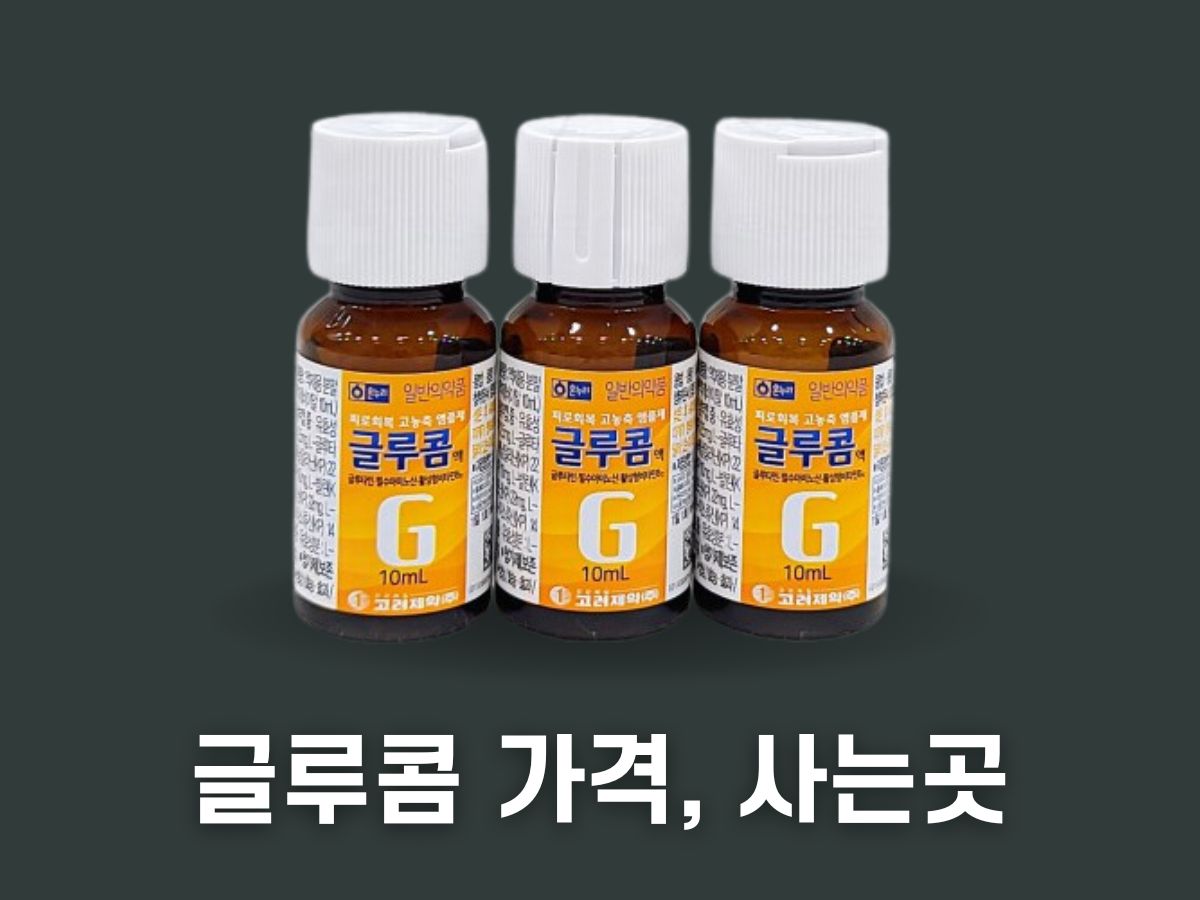 글루콤 가격