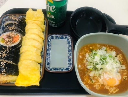 퍼니텅-김밥세트