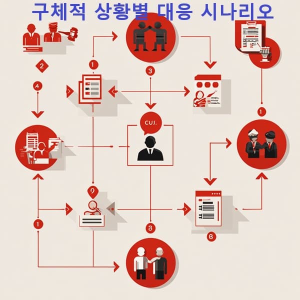 차압 전 단계별 대응 시나리오를 시각화한 흐름도 이미지