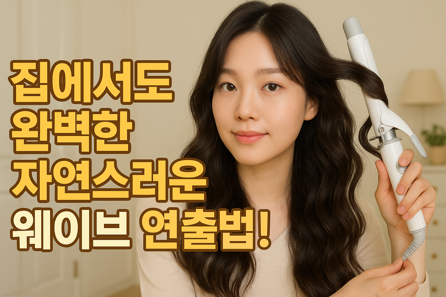 웨이브 연출법