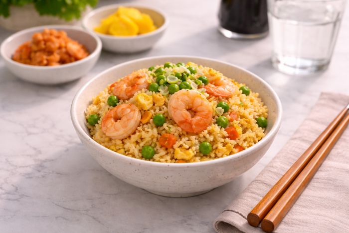 계란새우볶음밥 황금레시피