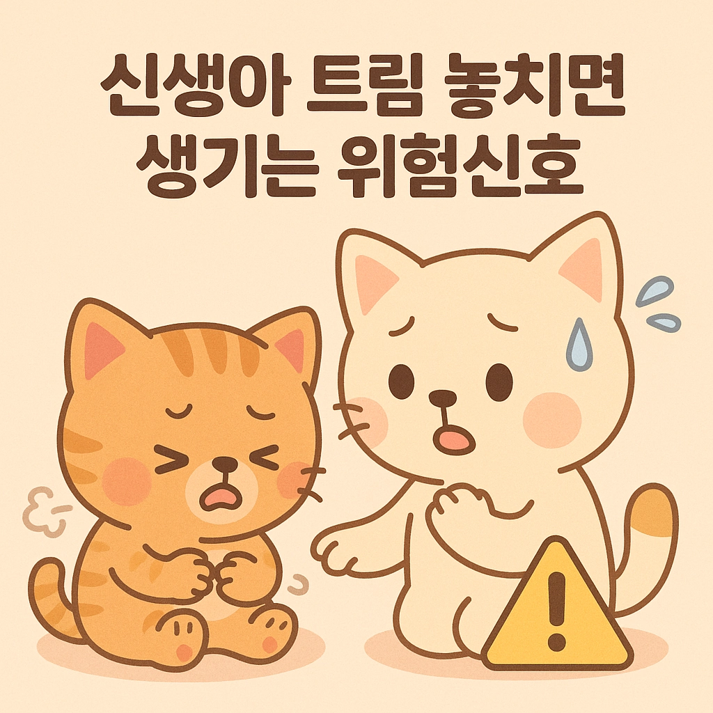 신생아 트림 놓치면 생기는 위험신호