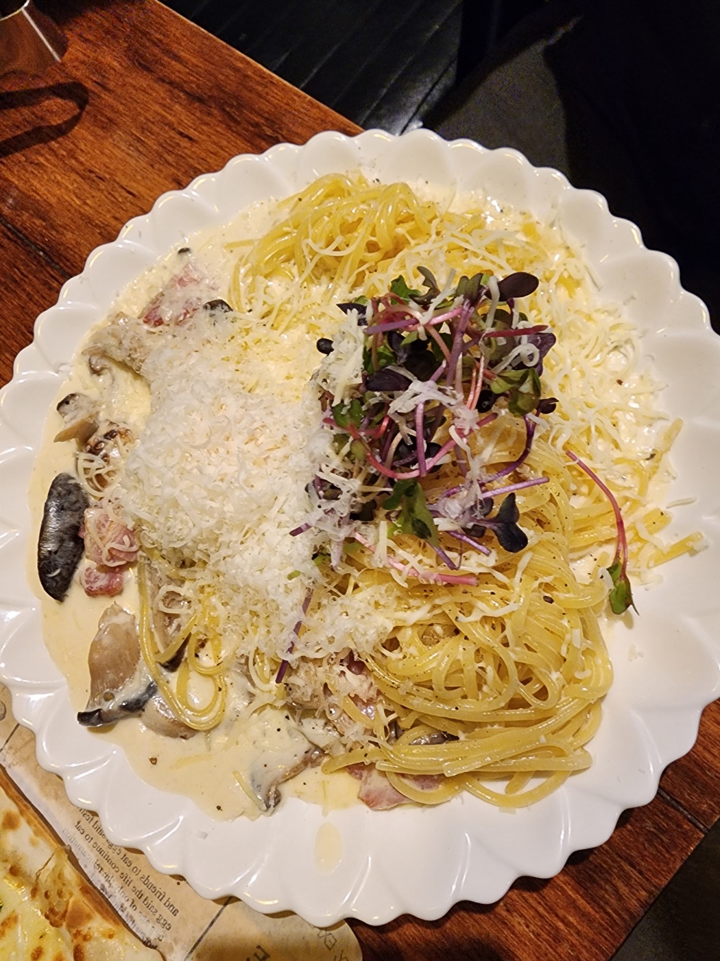 베이컨 까르보나라