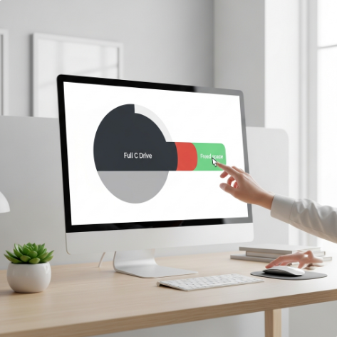 C드라이브 용량 부족시 10GB 확보 꿀팁