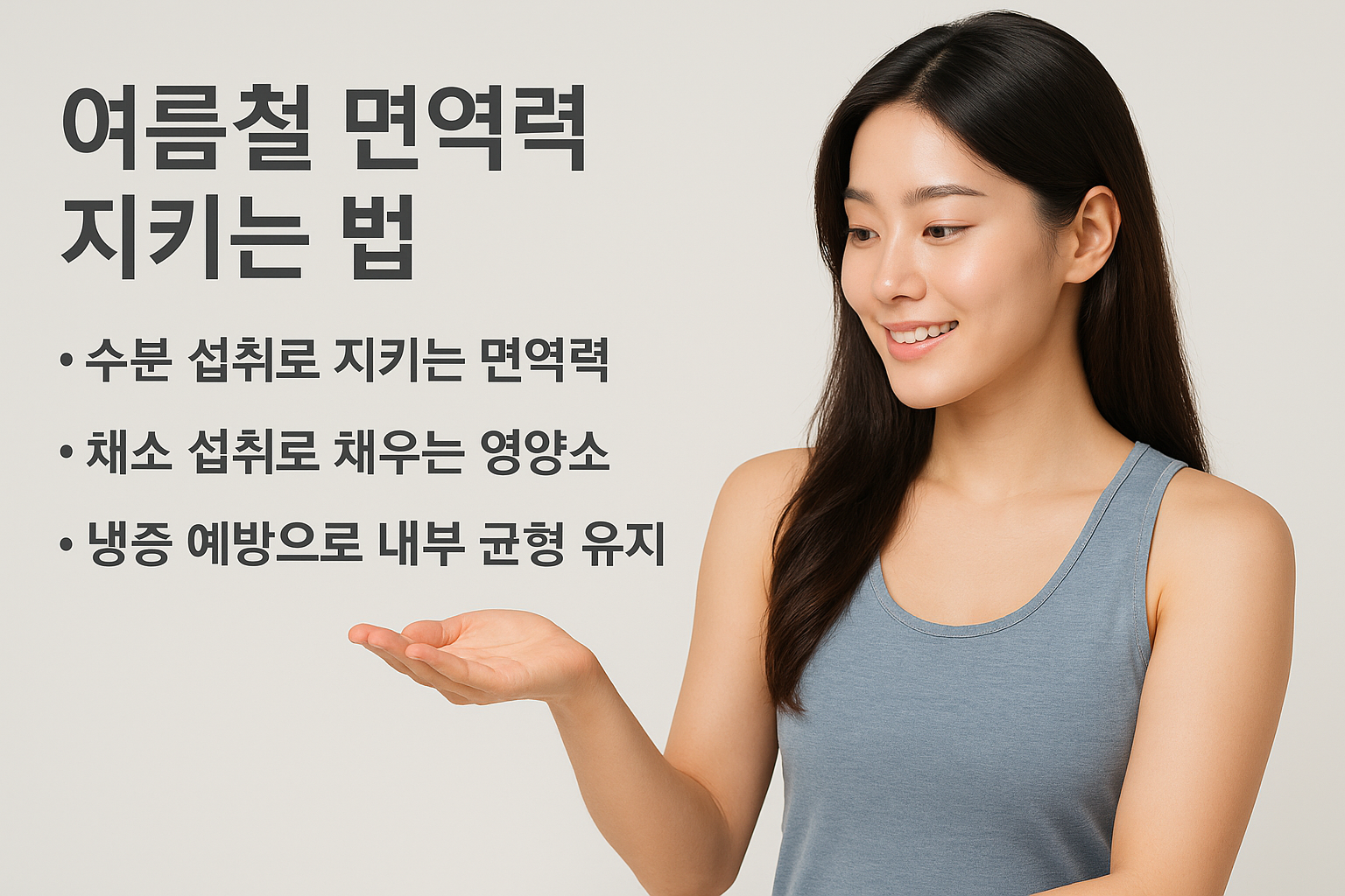 여름철 면역력관리