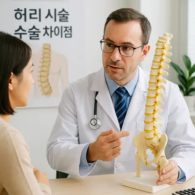 허리 시술 수술 차이점: 허리 치료 방법, 시술 수술 비교