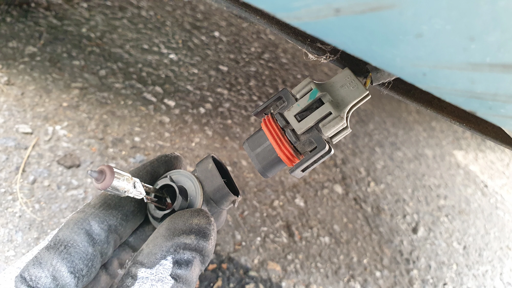 스파크 안개등 전구