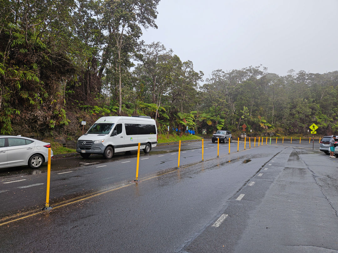 서스톤 용암 동굴 주차장