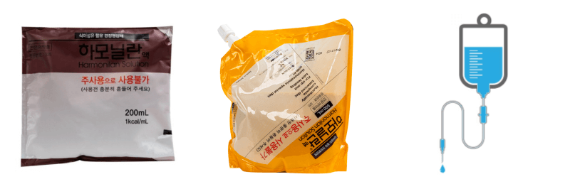하모닐란액 200ml, 500ml, 수액 사진