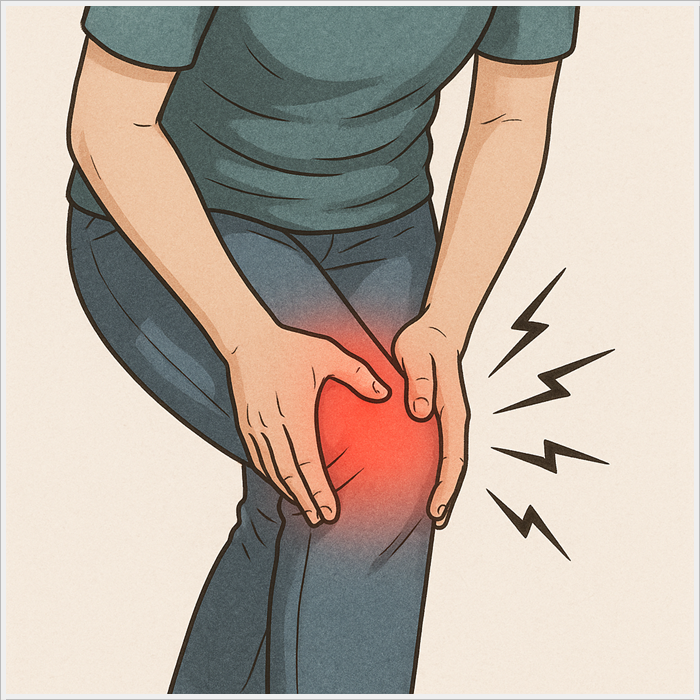 무릎 시큰거림 증상