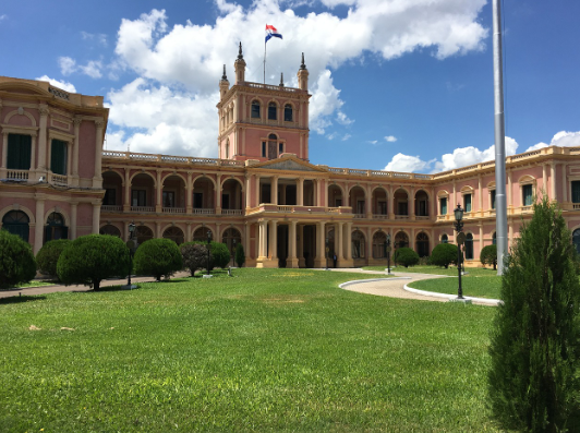 파라과이 대통령 궁 사진