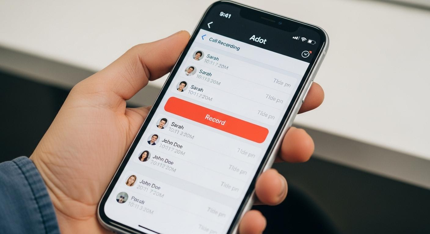 아이폰 통화녹음 앱 에이닷