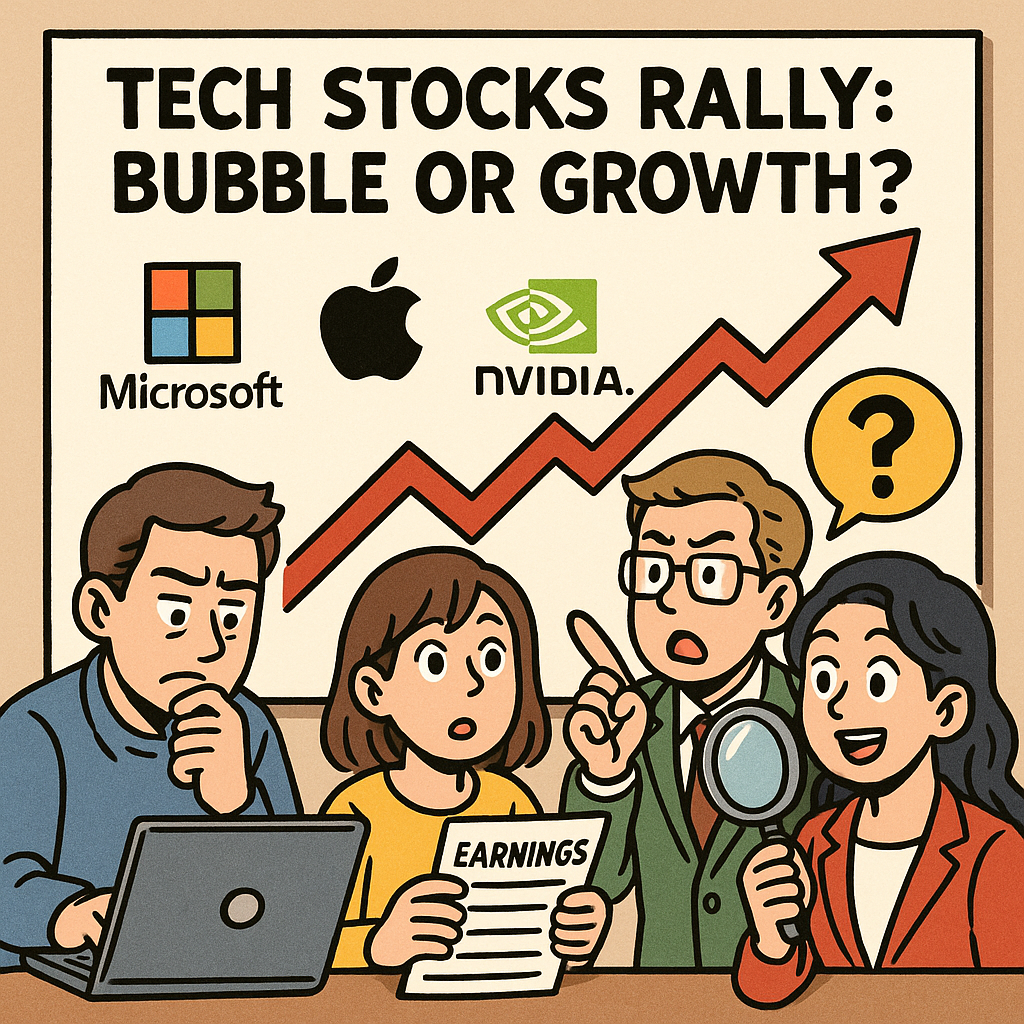 미국 기술주 랠리, 버블인가 실적 성장인가?