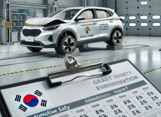 한국차량측정 장면