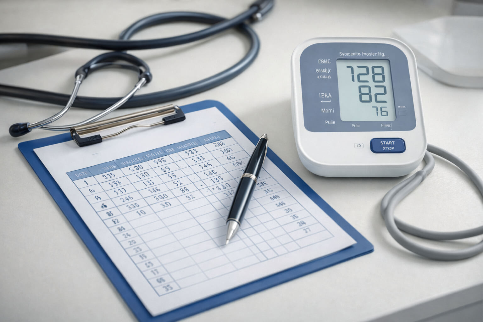 혈압 기록표 작성법과 병원 상담 팁