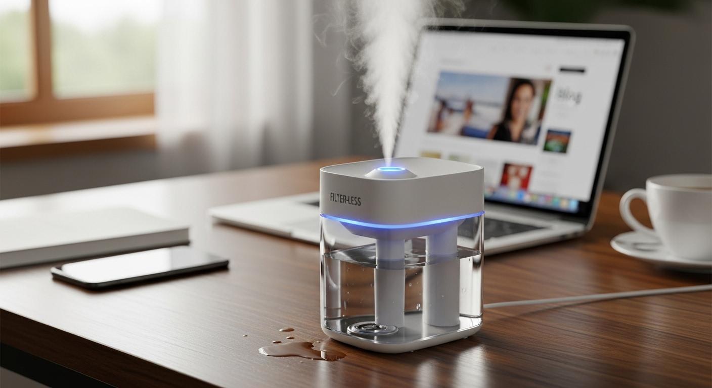 필터없는 미니 가습기