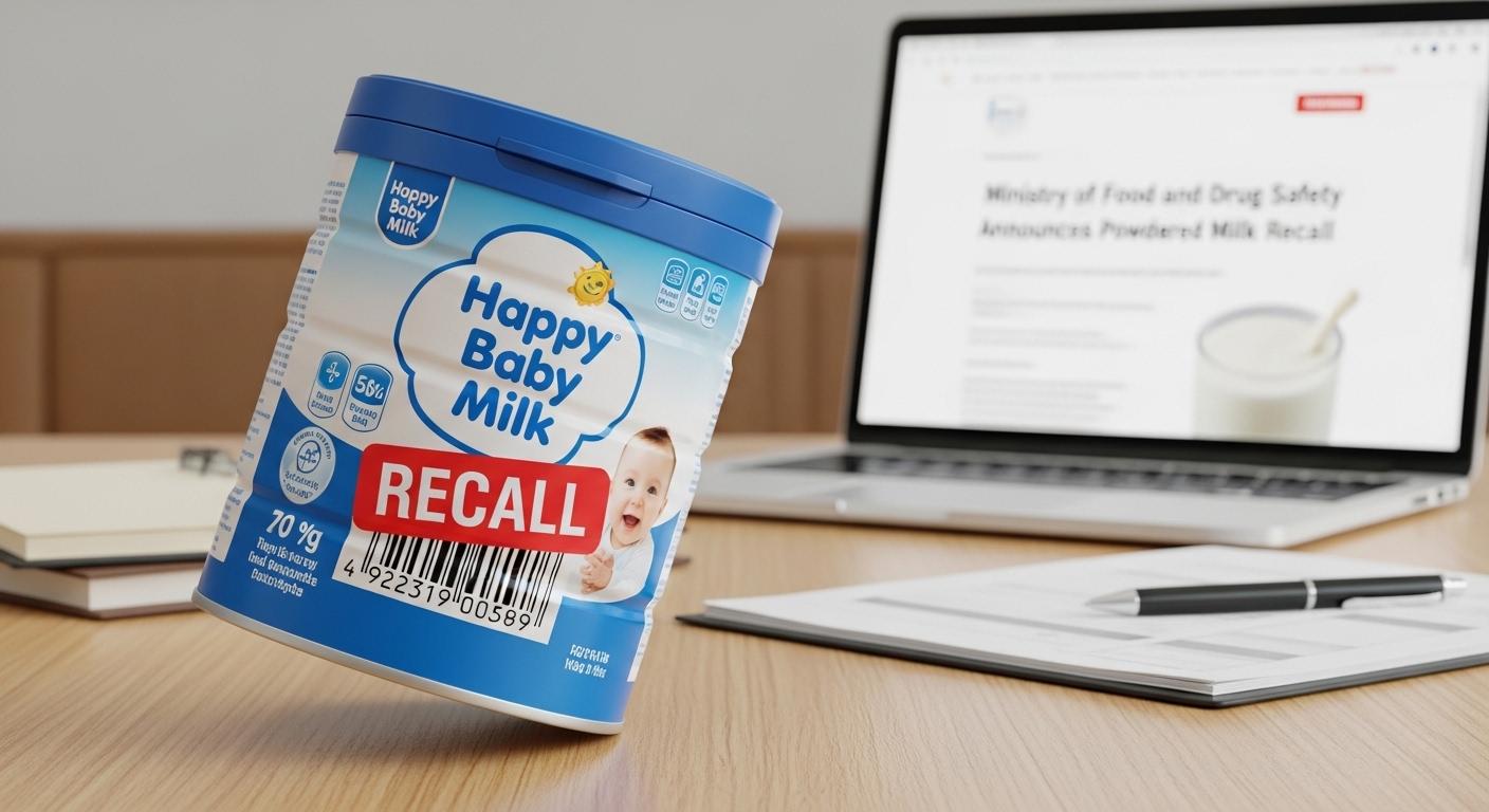 식약처 분유 리콜