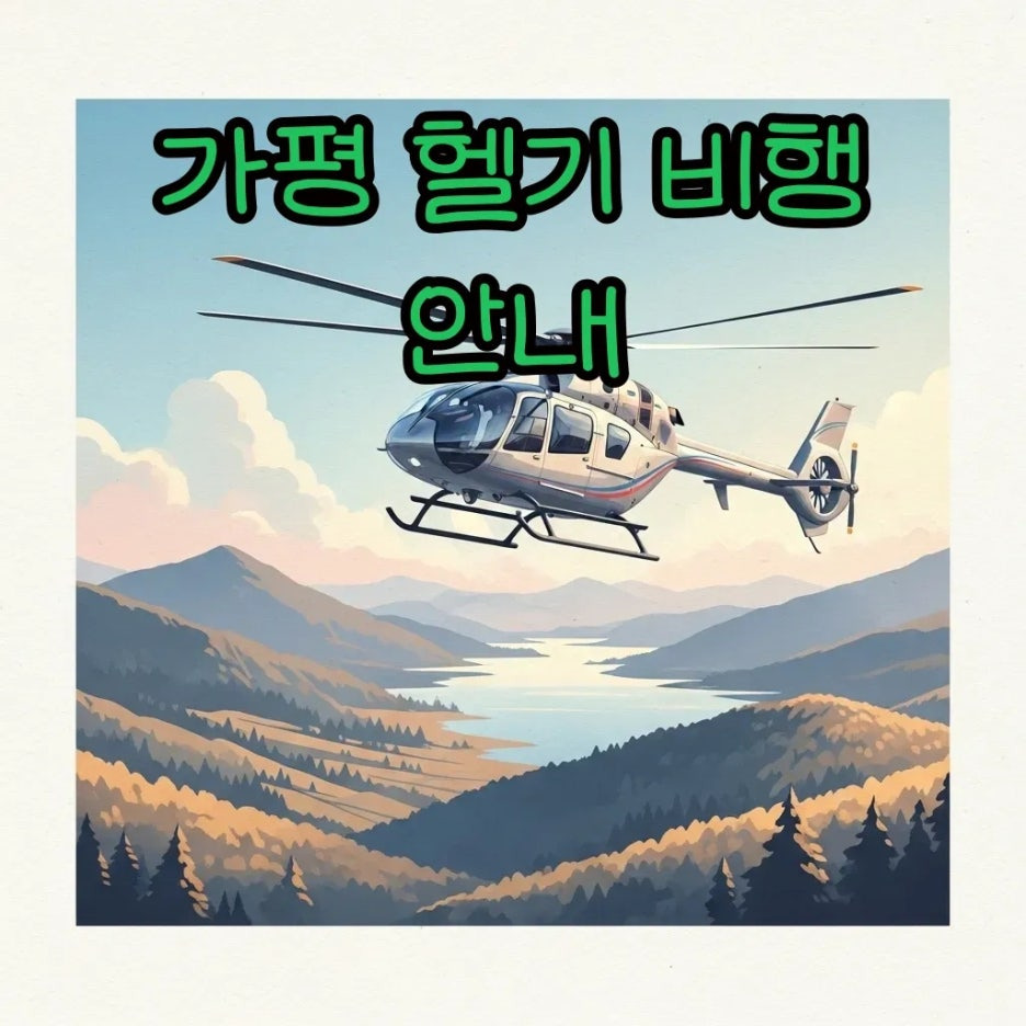 가평 하늘을 나는 헬기, 안전 비행의 매력