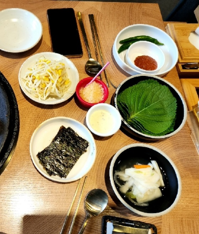 쭈꾸미일당백 기본반찬