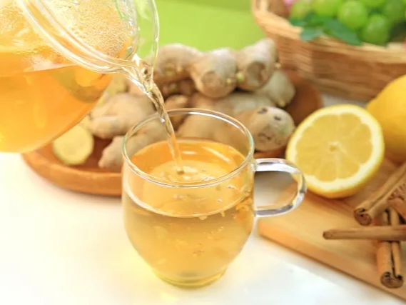 몸을 따뜻하게 하는 생강차