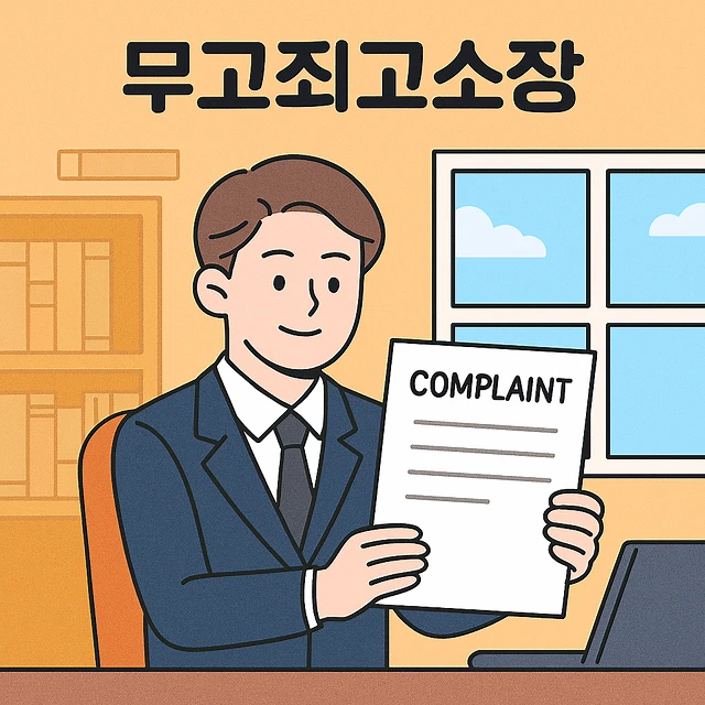 무고죄고소장