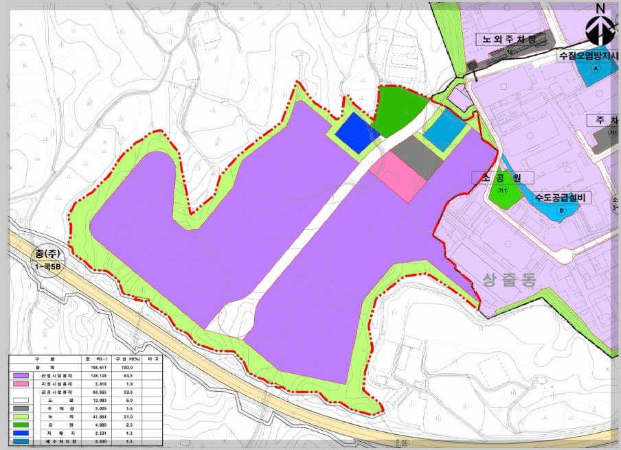 경북 영주 SK스페셜티 제2일반산업단지 위치 및 유치업종