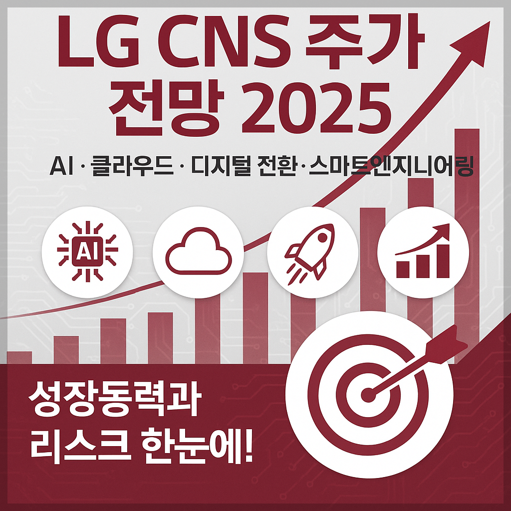 LG씨엔에스 주가 전망, 배당금 정보, AI, 클라우드, 디지털전환, 스마트엔지니어링