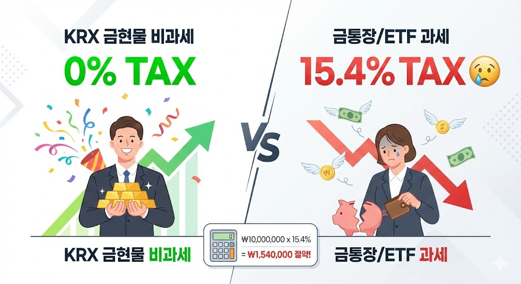 가장 추천하는 방법은? KRX 금현물!