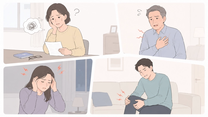 갱년기 증상 30가지