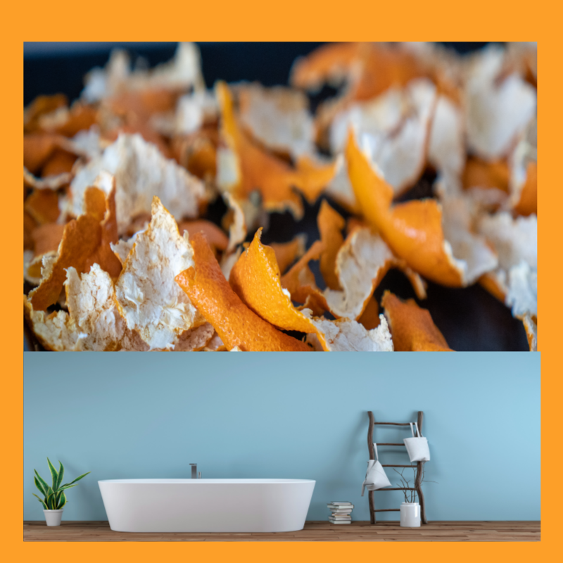 귤껍질 활용방법 입욕제로 사용하기