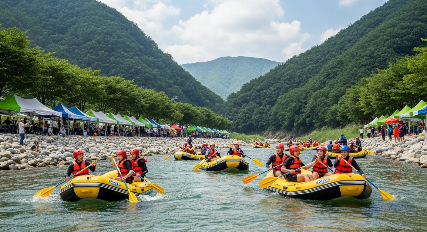 인제 내린천 래프팅축제