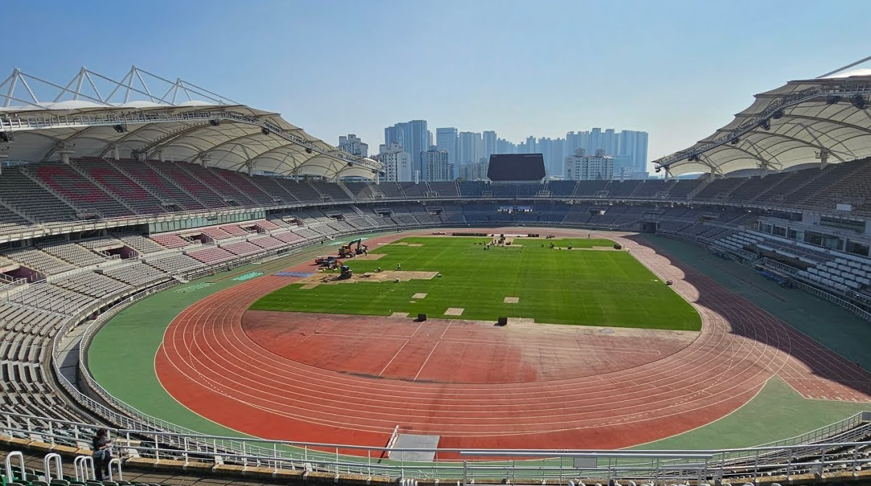 고양종합운동장 시야 수용인원 좌석수 플로어 2층 3층 공연 시야 주차 정보3