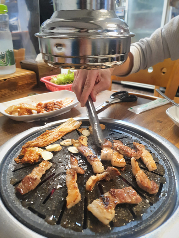 삼겹살-굽는-사진