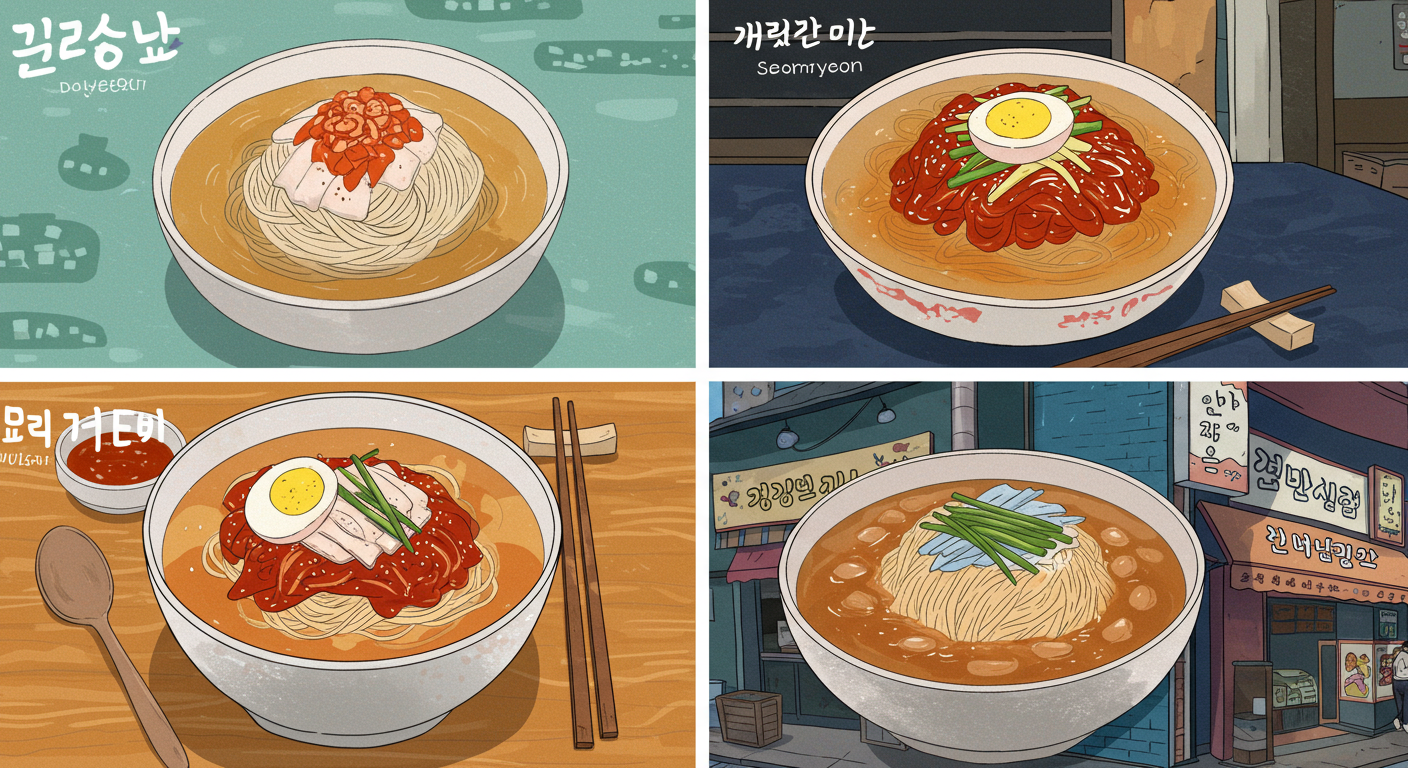 부산 대표 밀면 냉면 맛집 리스트 한눈에 보기