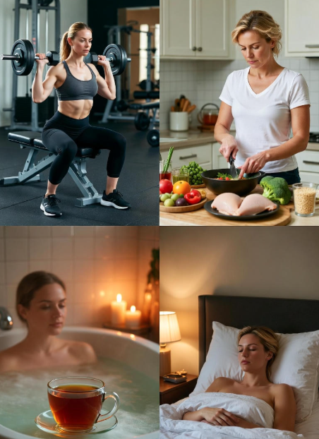 기초대사량을 위한 생활습관 관련 사진