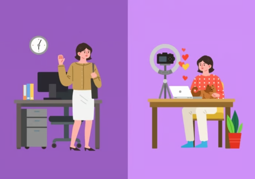 유튜브 채널 관리 화면