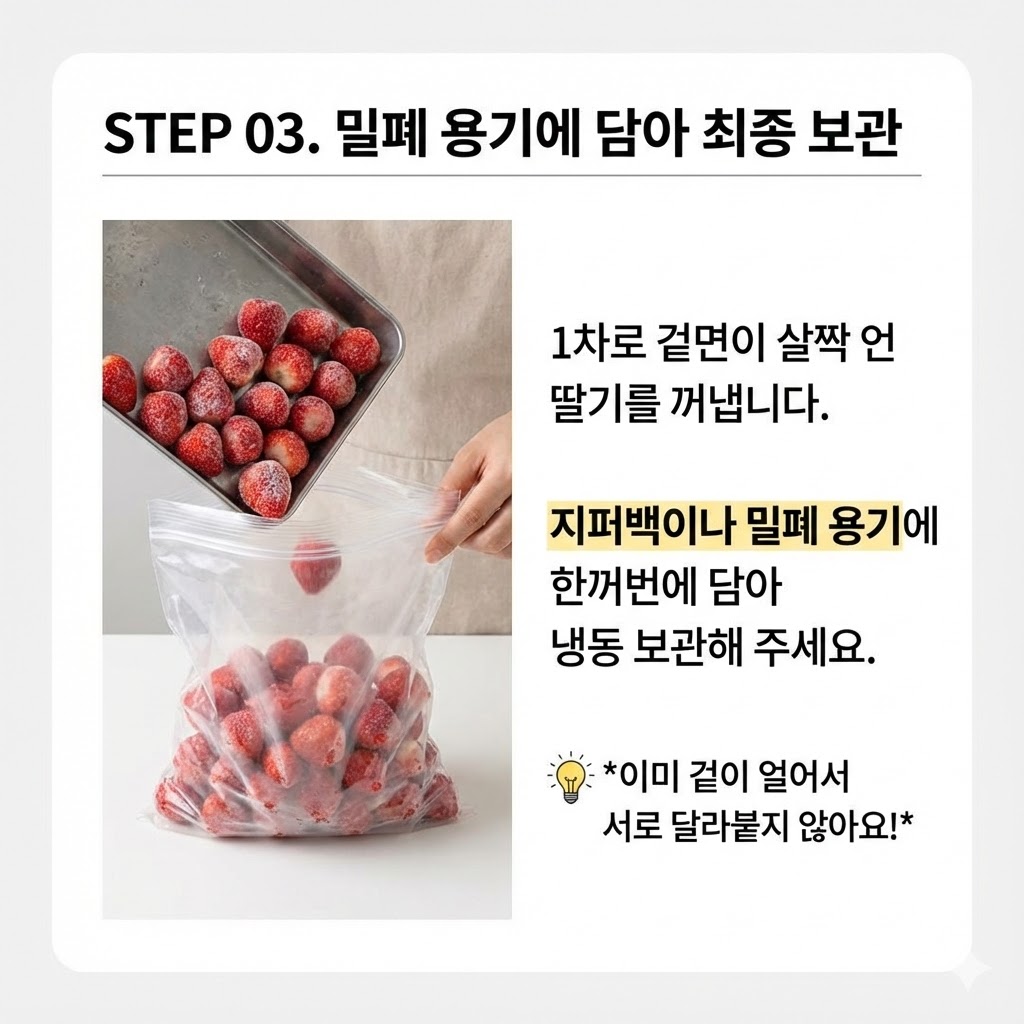 딸기보관방법