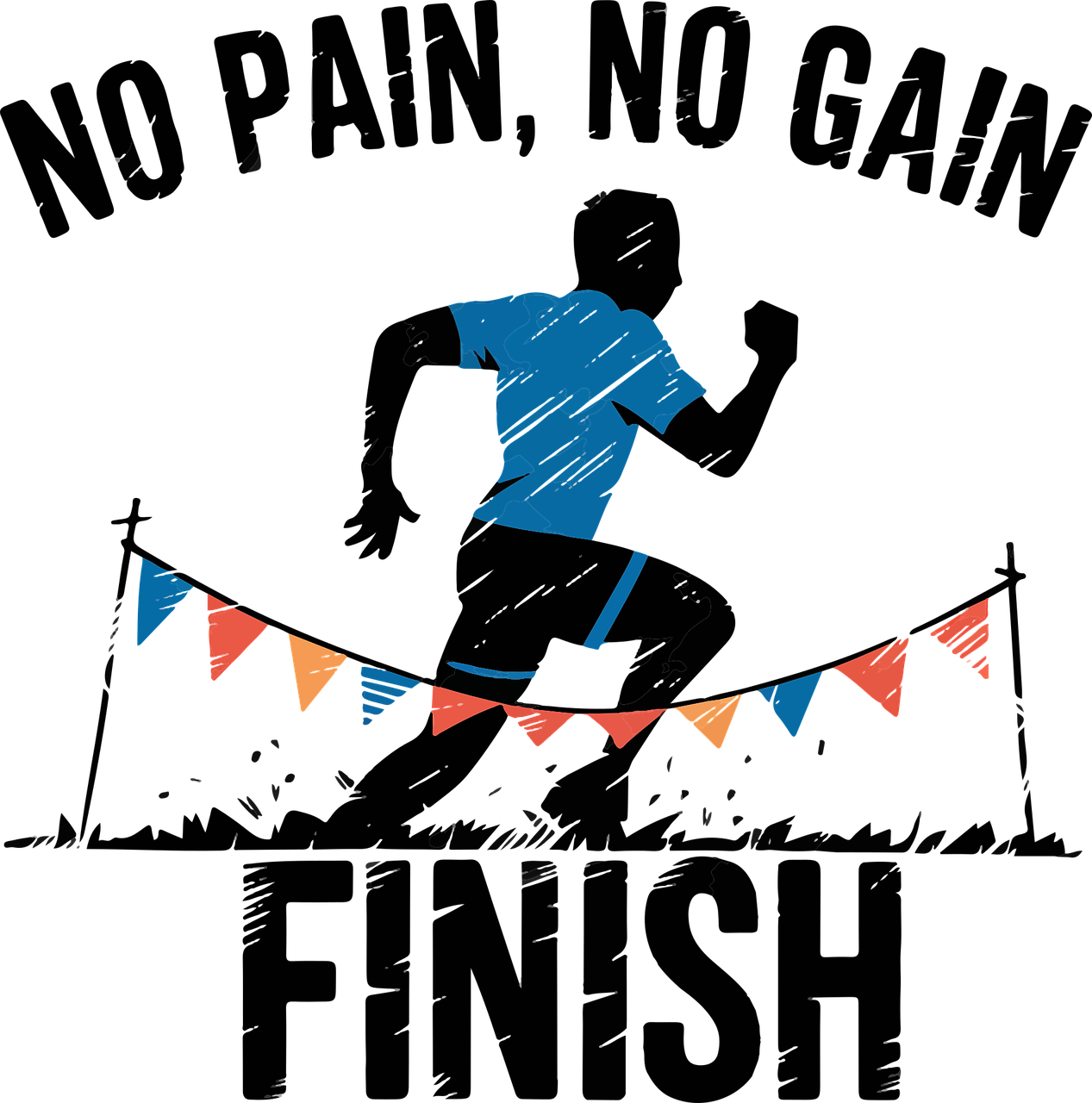 포기란 없다라는 끝까지 달려가는 모습을 담은 사진