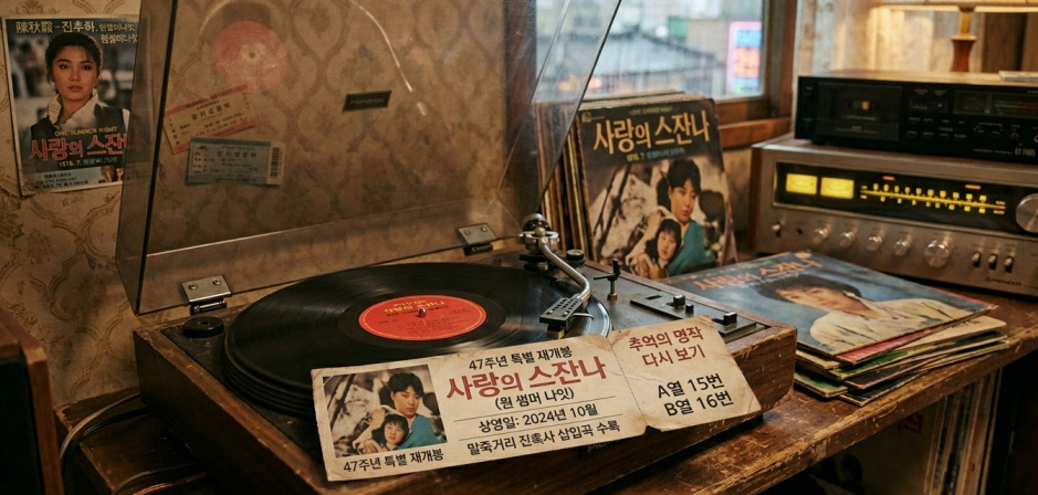 사랑의 스잔나 1976 One Summer Night 진추하 LP