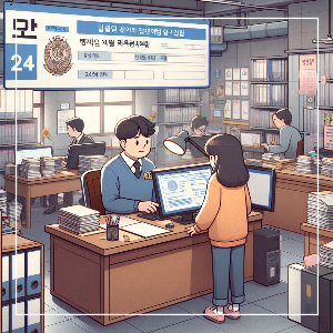 정부24에서 생기부 조회 및 발급