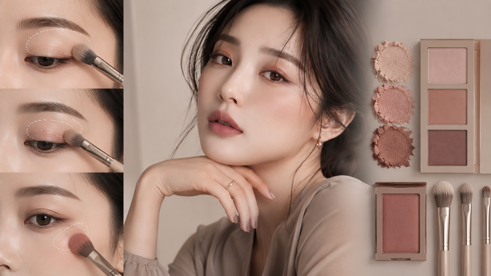 뮤트톤-아이섀도우를-단계별로-겹쳐-바르는-톤온톤-레이어링