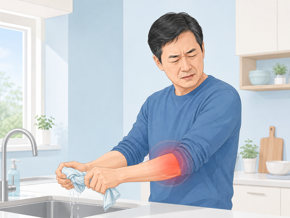 골프엘보(내측상과염) 설명 이미지