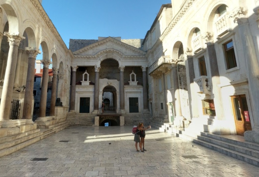 스플리트 크로아티아 로마황제가 지은 궁